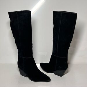 Marc Fisher Challi LTD Leather or Suede Tall Shaft Boot